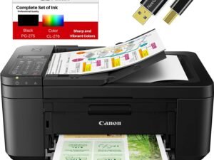 Canon Wireless Pixma TR-Series Inkjet All-in-one Printer with Scanner, Copier, Mobile Printing and Cloud